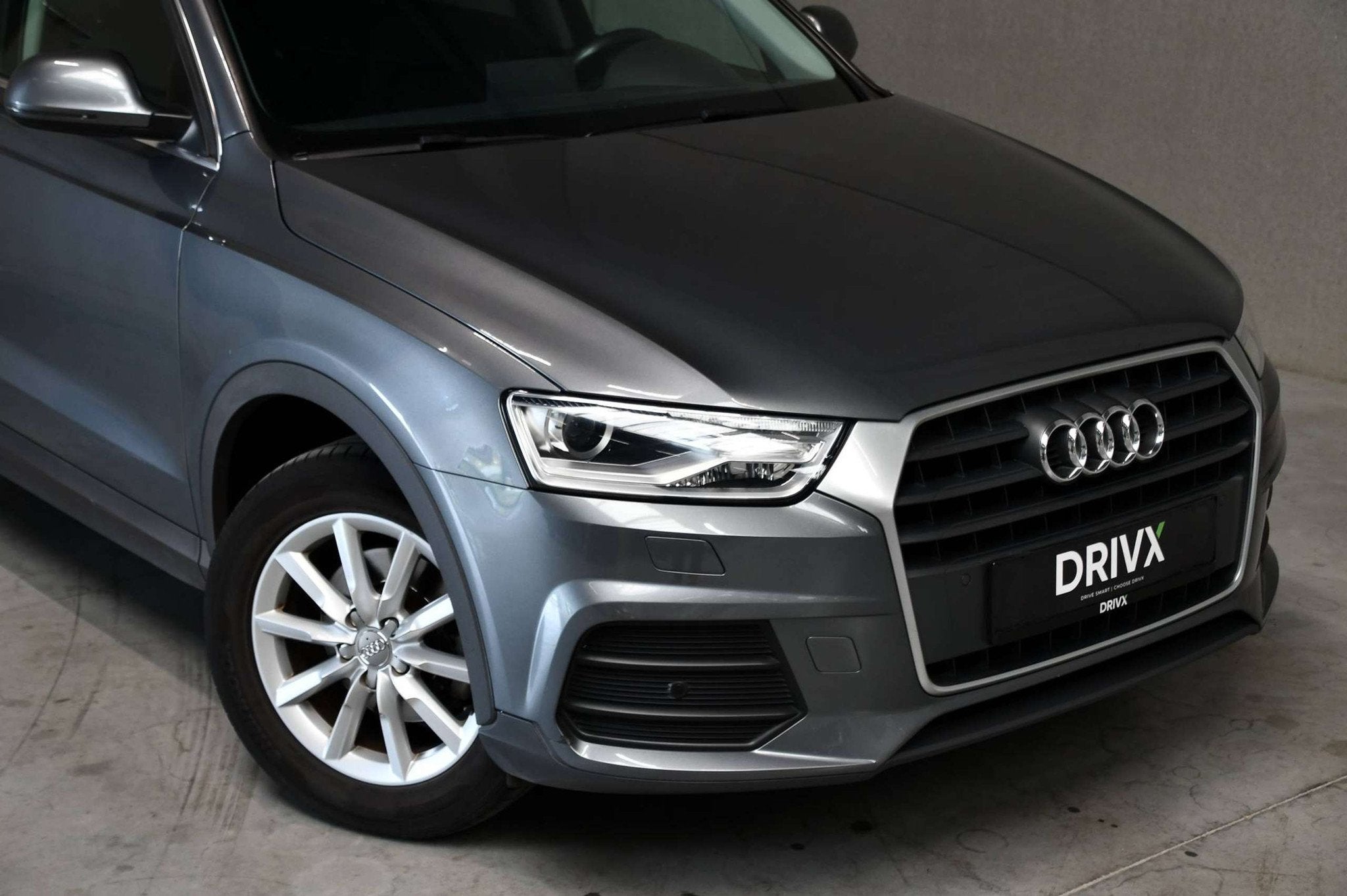 Audi Q3 1.4 TFSI l S-tronic l Automaat l Trekhaak l Cruise C, Autos, Argent ou Gris, Achat, Entreprise, Noir