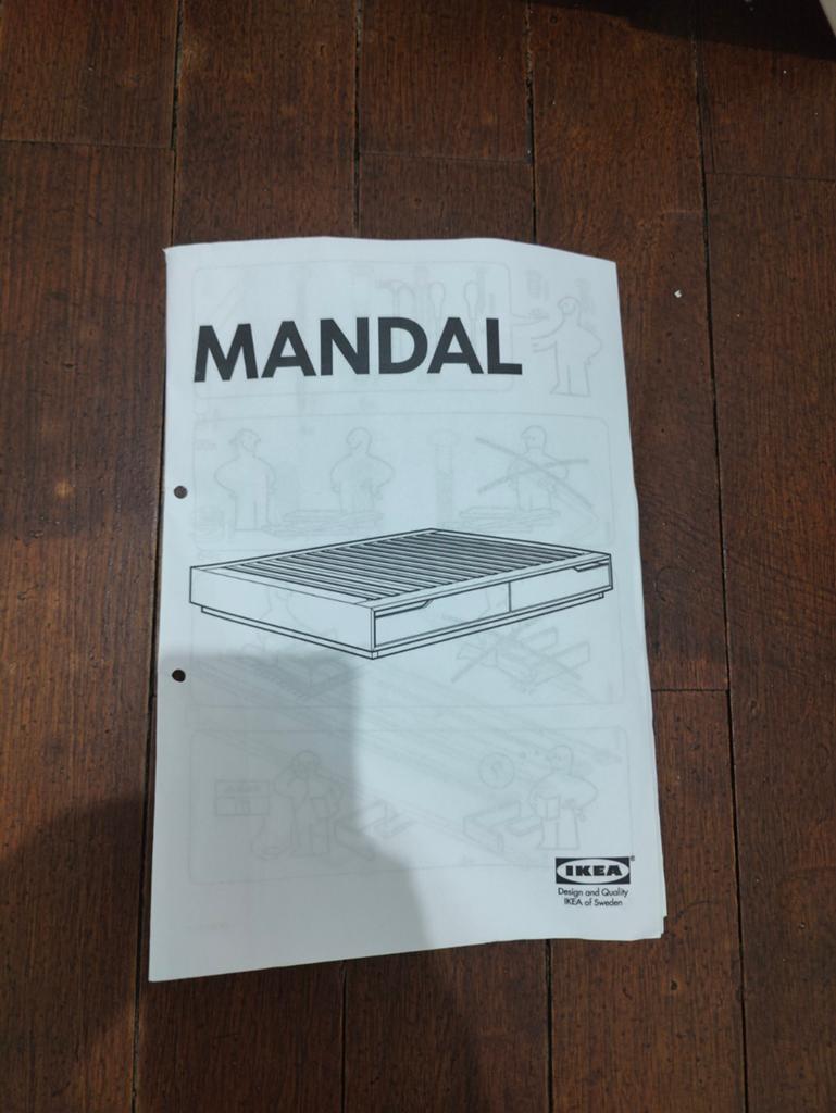 Bed/Lit IKEA Mandal, Ophalen