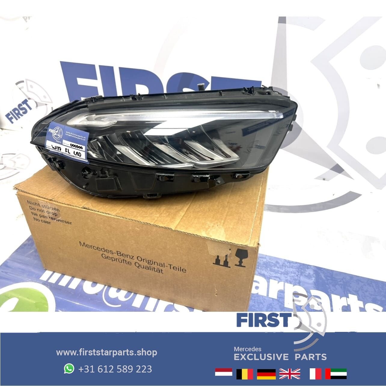 A1779065204 W177 FACELIFT A35 A45 AMG HALF LED KOPLAMP RECHT