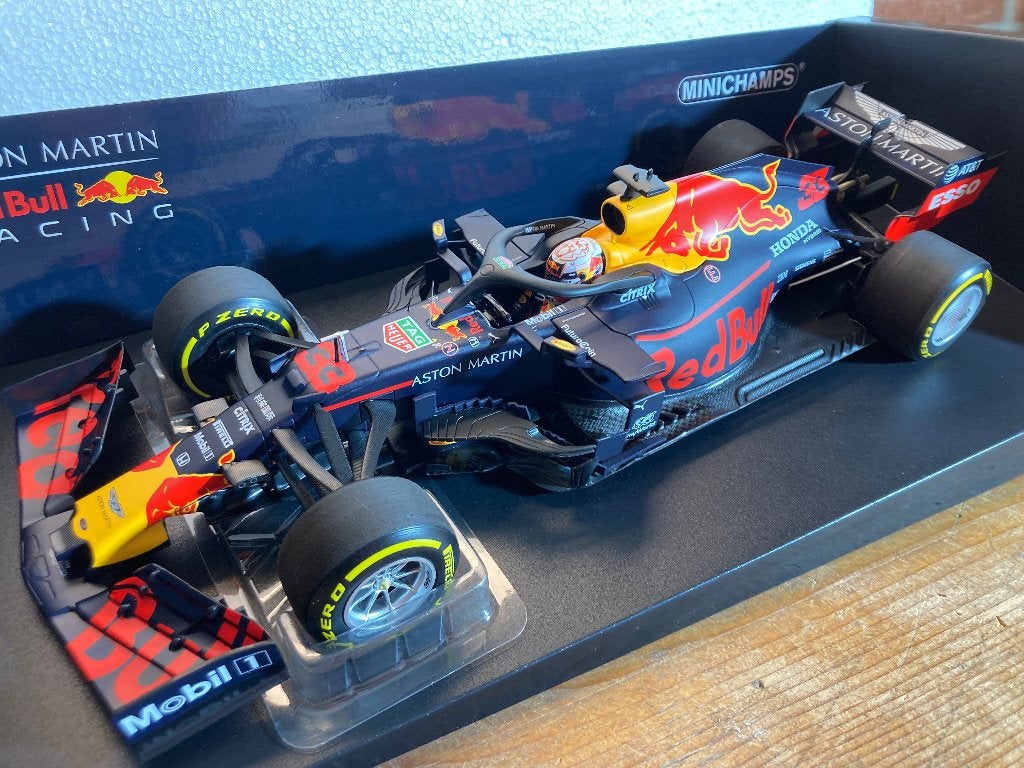 Max Verstappen 1:18 Winner Brazil GP 2019 Red Bull RB15, Verzamelen, Ophalen of Verzenden, Nieuw, Formule 1