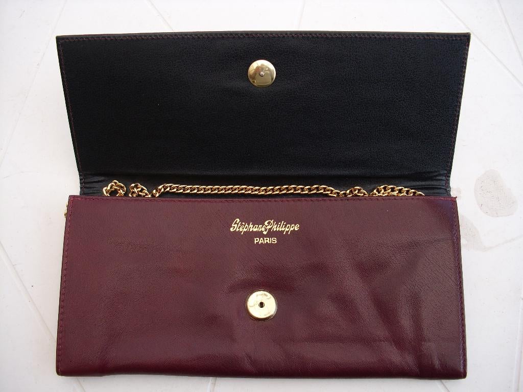 bordeaux clutch, Ophalen, Nieuw, Rood, Avondtasje