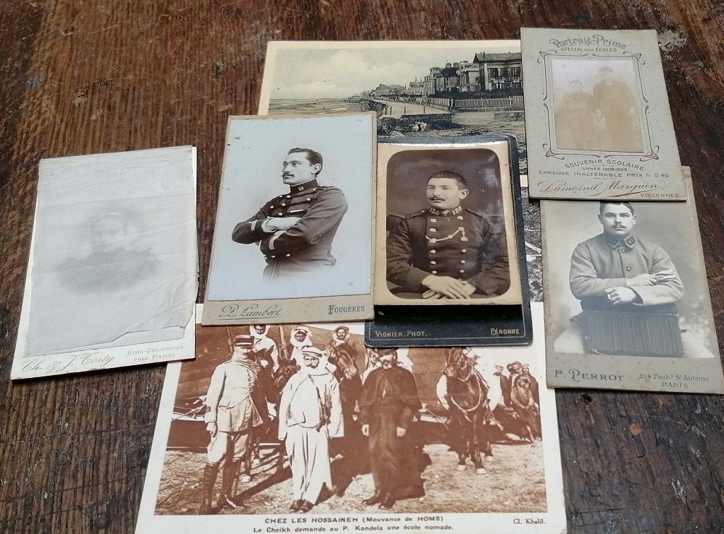 militaire fotokaarten uit de Eerste Wereldoorlog, Verzamelen, Verzenden, Overige soorten, Foto of Poster