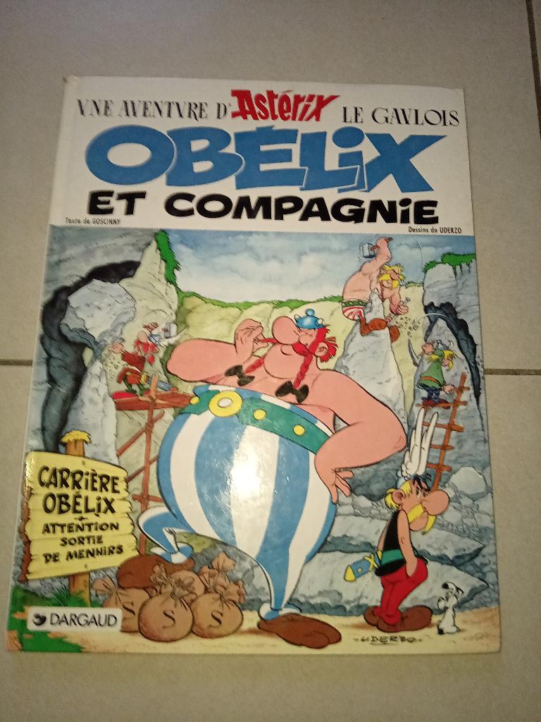 Une aventure d asterix le gaulois obelix et compagnie 1991, Enlèvement, Astérix et Obélix, Utilisé, Livre ou Jeu