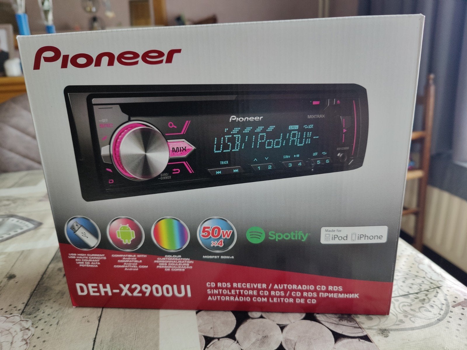 pioneer DEH-x2900ui, Ophalen, Nieuw