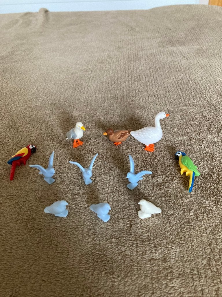 Playmobil vogels, eenden, meeuwen, papegaaien, Kinderen en Baby's, Ophalen of Verzenden, Zo goed als nieuw, Losse onderdelen