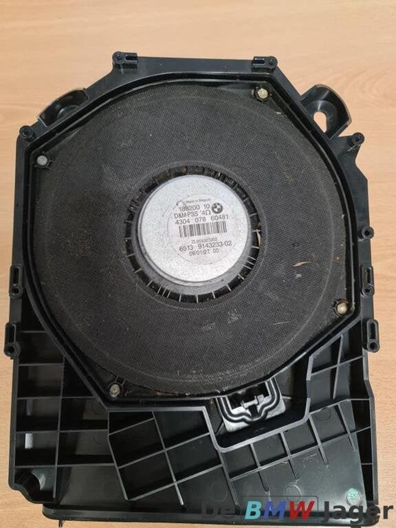 Subwoofer links BMW E81 E82 E87 E88 E90 E91 E92 65139143233, Gebruikt, Ophalen of Verzenden, BMW, BMW