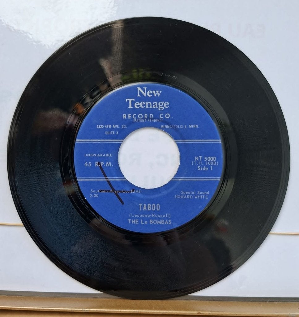 The La Bombas – Taboo / The Tantrum, Pressage original, Enlèvement ou Envoi, 7 inch, Utilisé