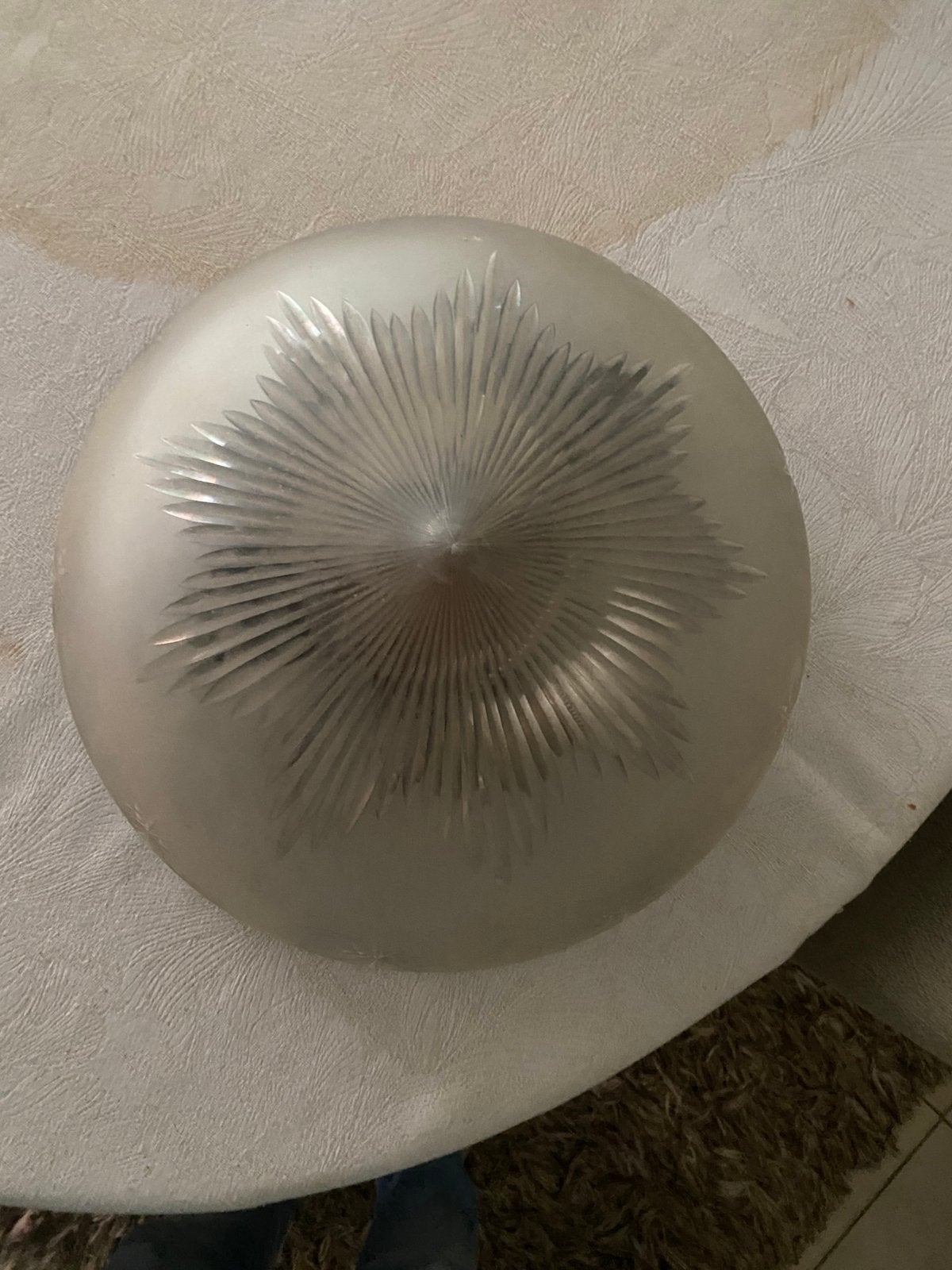 lampe de plafond, Enlèvement, Utilisé, Verre
