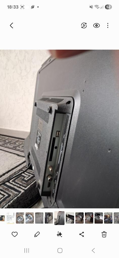 Smart tv met wifi GRATiS, Audio, Tv en Foto, Gebruikt, LCD, 80 tot 100 cm, 100 Hz