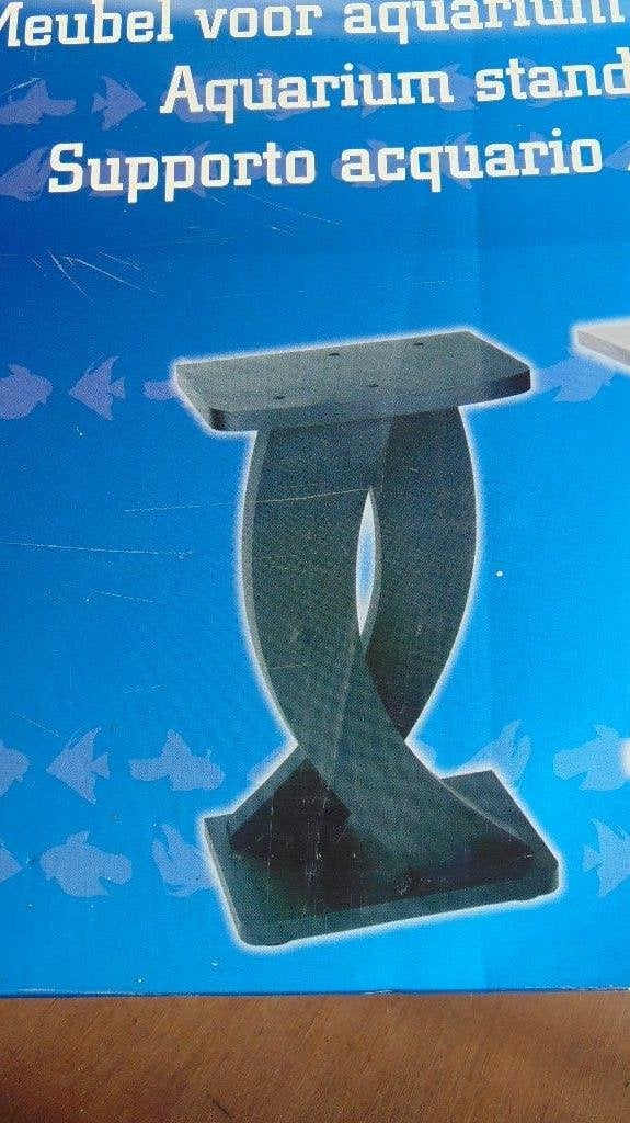 Support d'aquarium, meuble d'aquarium, flamant rose, noir an, Enlèvement ou Envoi, Neuf, Meuble d'aquarium, Autres marques