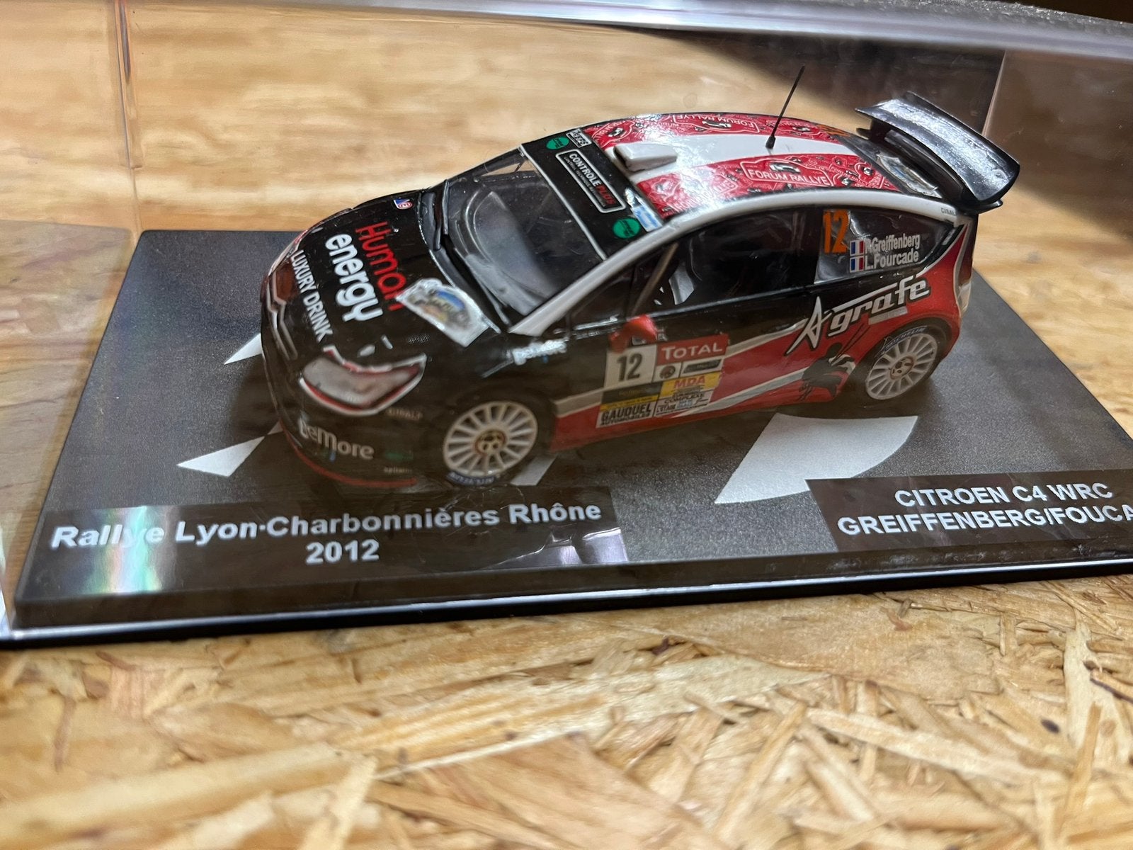 C4 Wrc Rally Lyon Charbonnières 1 \ 43 Grieffenberg (FR), Enlèvement ou Envoi, Comme neuf