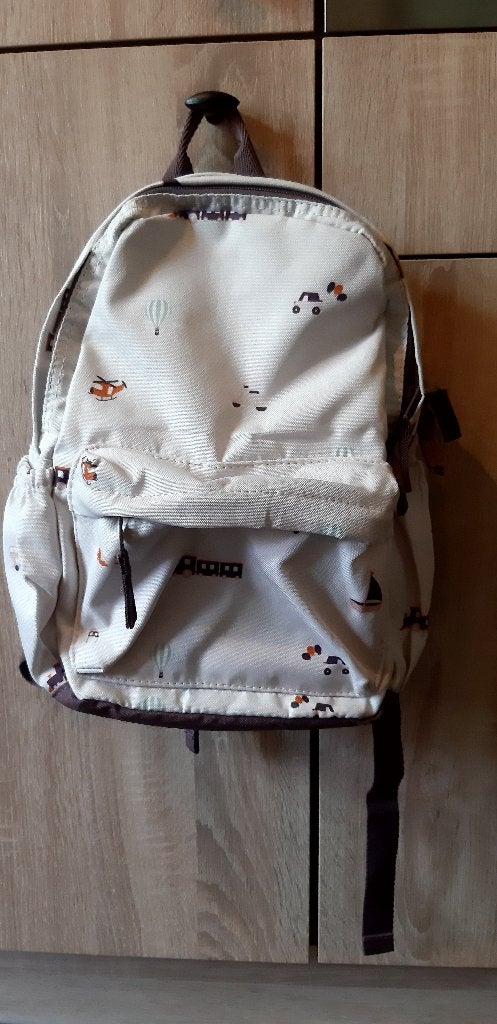 Kleuterrugzak/boekentas Citron voertuigen - nieuwstaat, Kinderen en Baby's, Kinderkleding | Overige, Ophalen of Verzenden, Nieuw