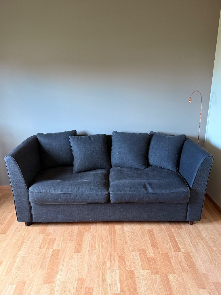 Zetelbed met matrastopper 140x200cm, Ophalen, Gebruikt, Bruin, Flamant stijl