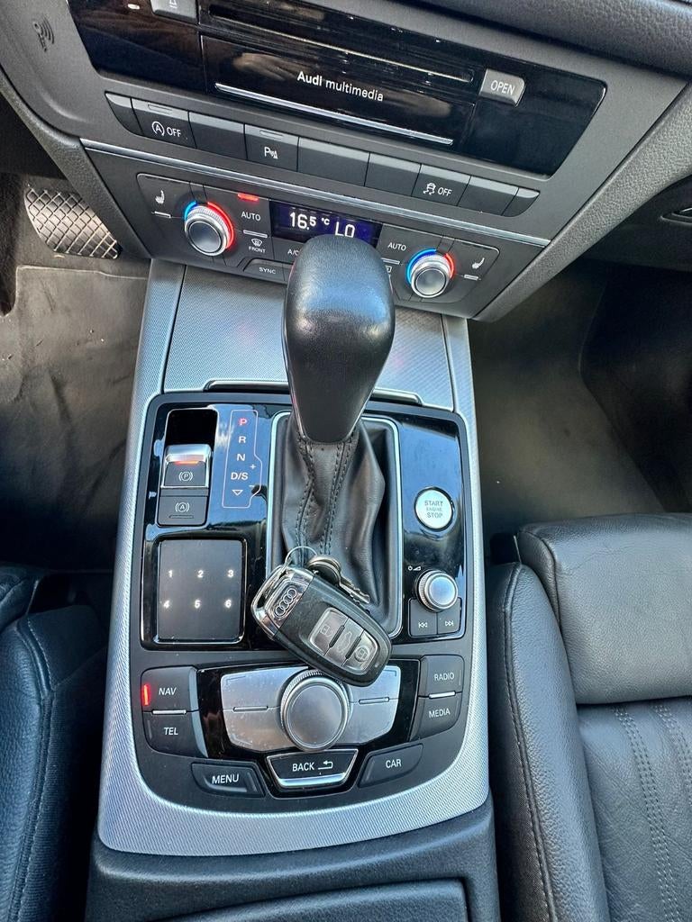 Audi A6 Ultra 190pk, Auto's, Audi, Automaat, Zwart, Leder, Bedrijf