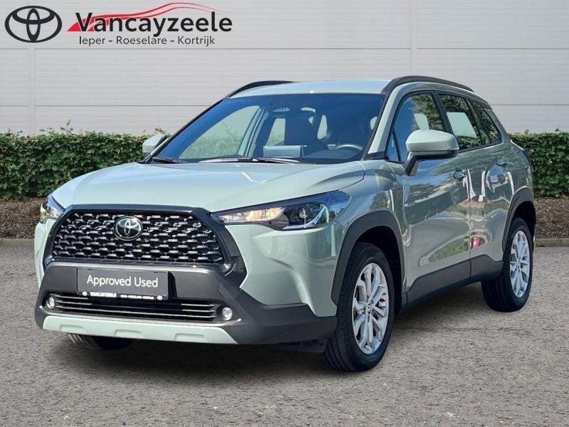 Toyota Corolla Cross Dynamic+cam+gps+17inch alu velgen, Auto's, Toyota, Automaat, 5 deurs, Hybride Elektrisch/Benzine, 140 pk