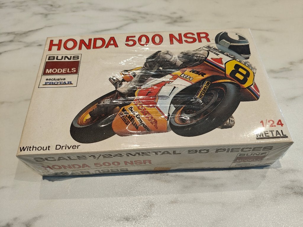 Buns Models/ Protar Honda NSR 500 1988 1:24 metal kit, nieuw, Ophalen of Verzenden, Nieuw, Overige typen, Overige merken