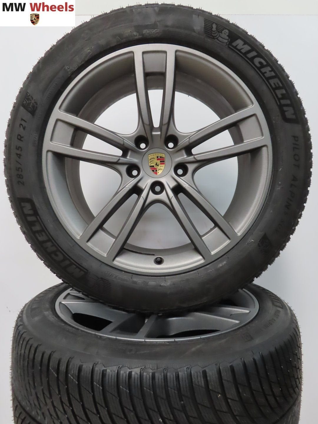 Porsche 21 inch velgen Cayenne 9Y coupe 2025 winterbanden, Gebruikt, -, 285 mm, -