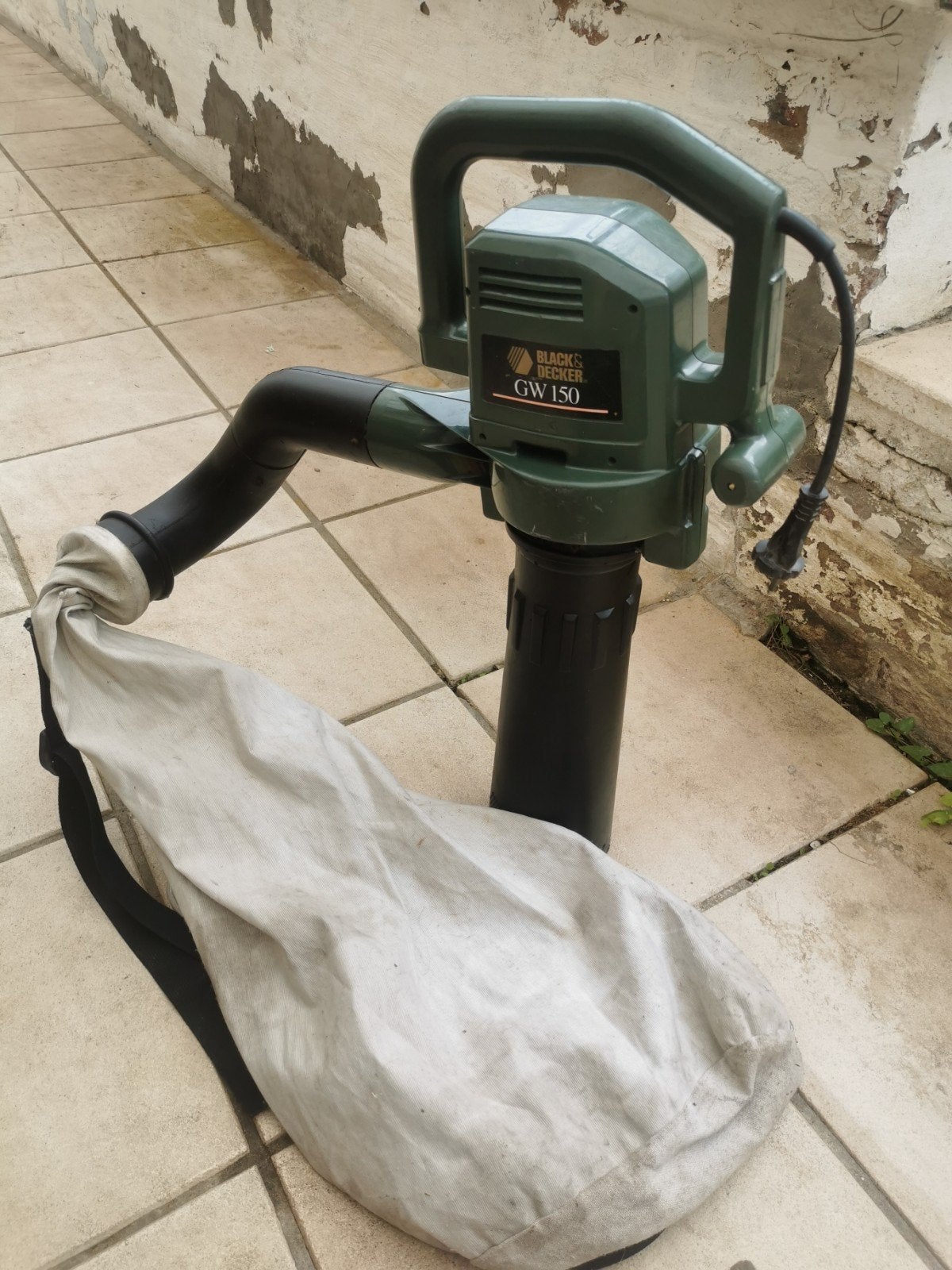 Black and Decker GW150 versnipperaarstofzuiger, Tuin en Terras, Ophalen of Verzenden