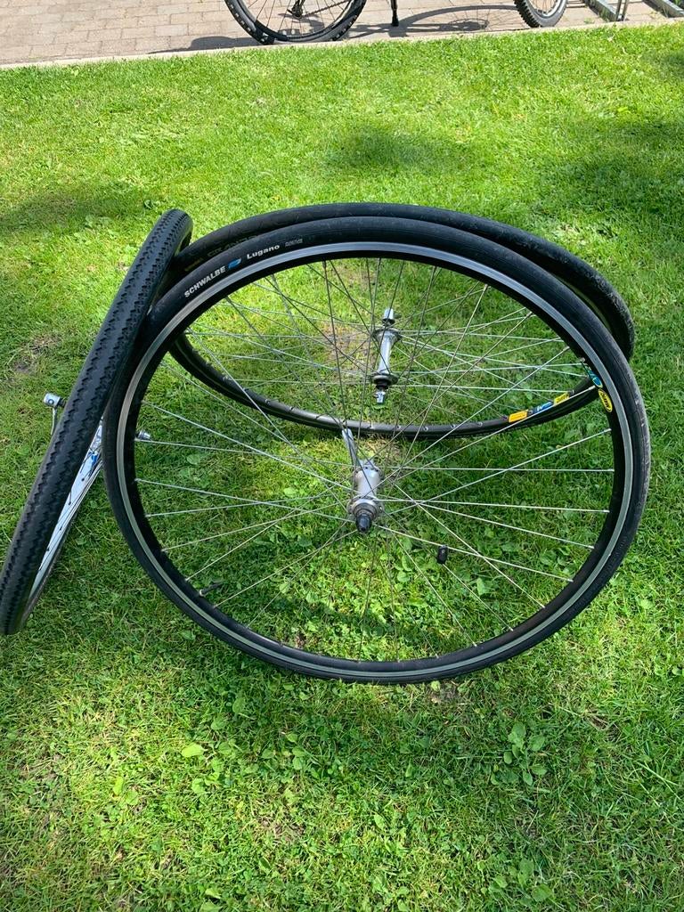 Fiets wielen, Fietsen en Brommers, Ophalen, Zo goed als nieuw