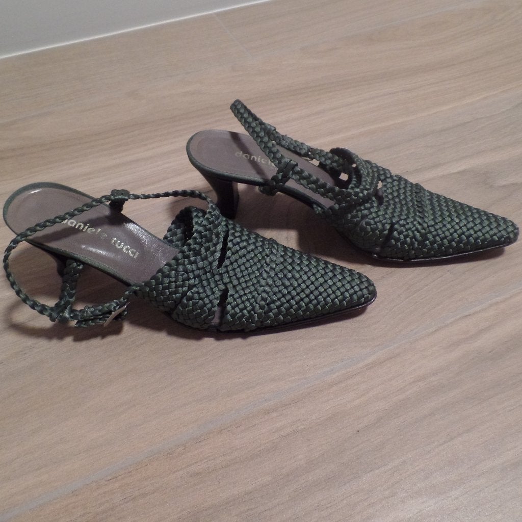 Sandalen Daniele Tucci, Kleding | Dames, Daniele Tucci, Zo goed als nieuw, Grijs, Sandalen of Muiltjes