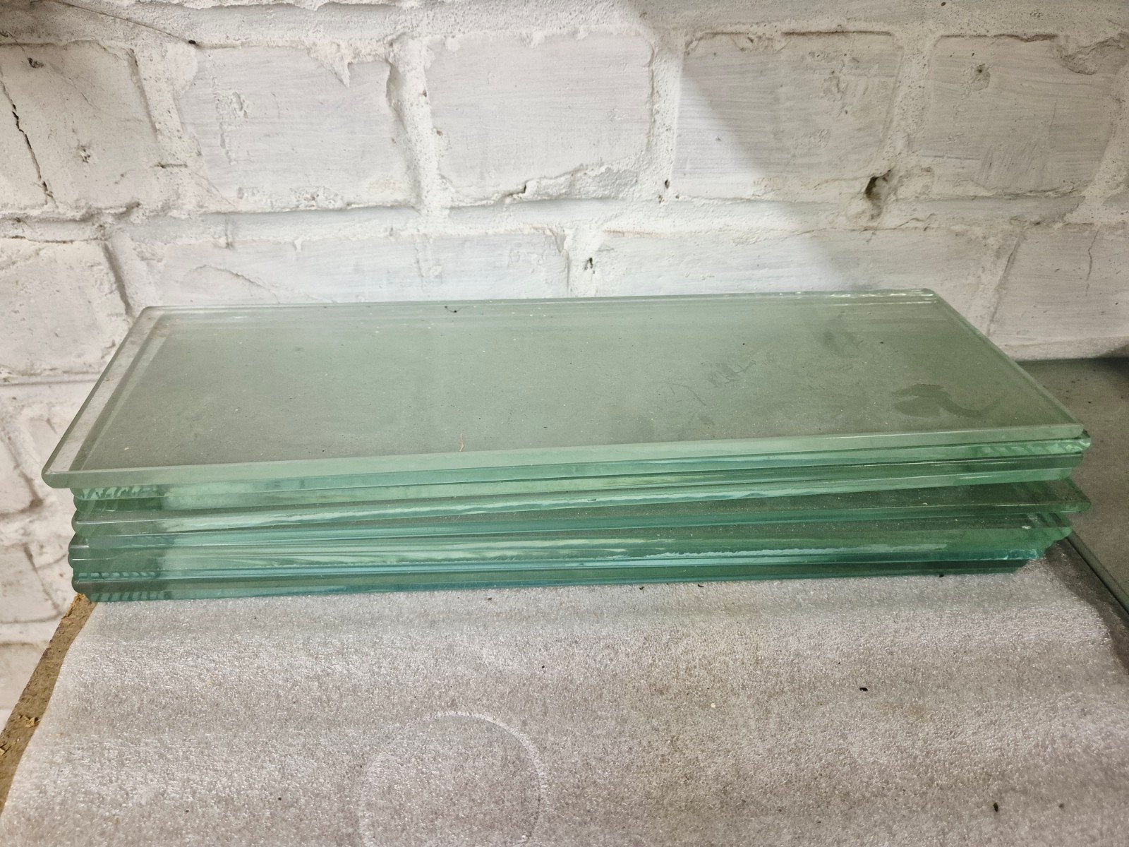 gratis glas, Ophalen, Gebruikt