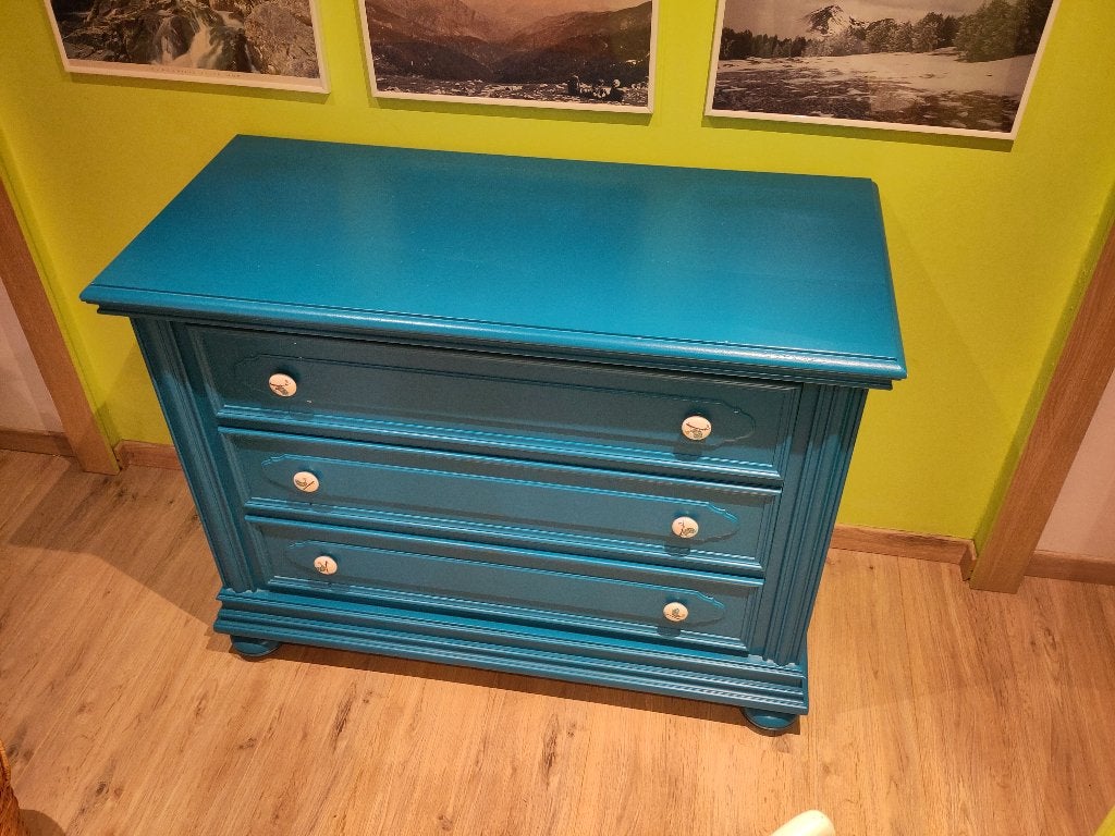 Commode 3 laden, Ophalen, Gebruikt, 100 tot 150 cm, 3 of 4 laden