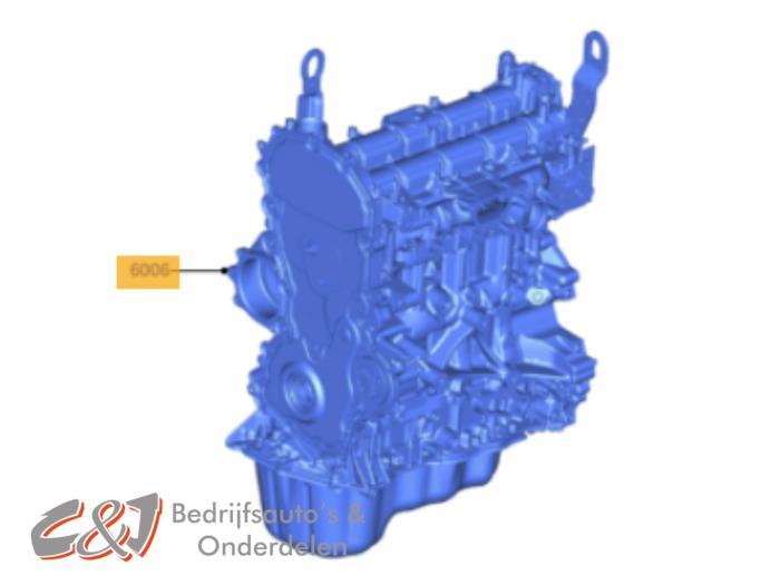 Motor van een Ford Transit, Gebruikt, -, -, Ophalen of Verzenden