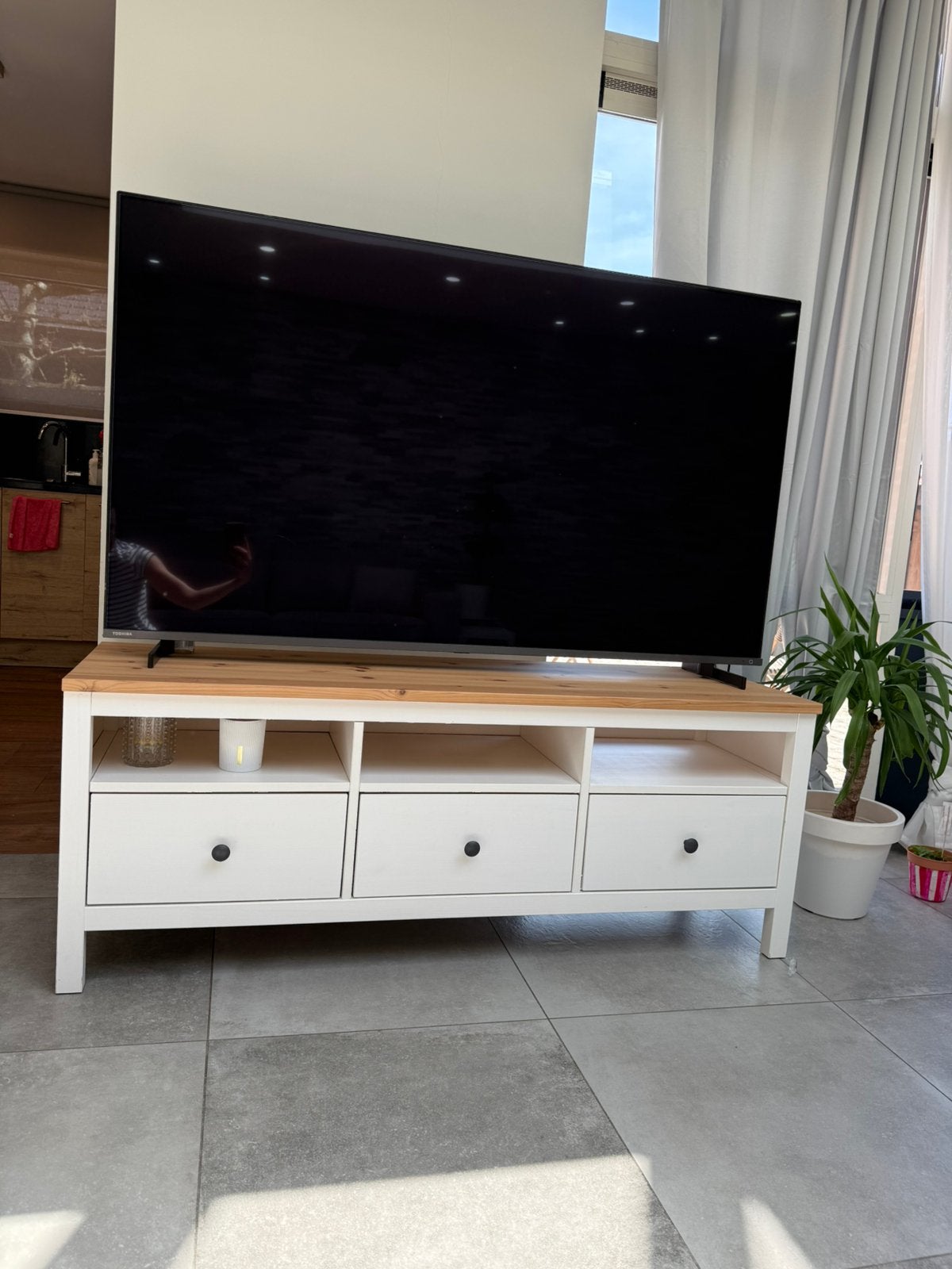 TV-meubel, Huis en Inrichting, Kasten |Televisiemeubels, Ophalen, Zo goed als nieuw