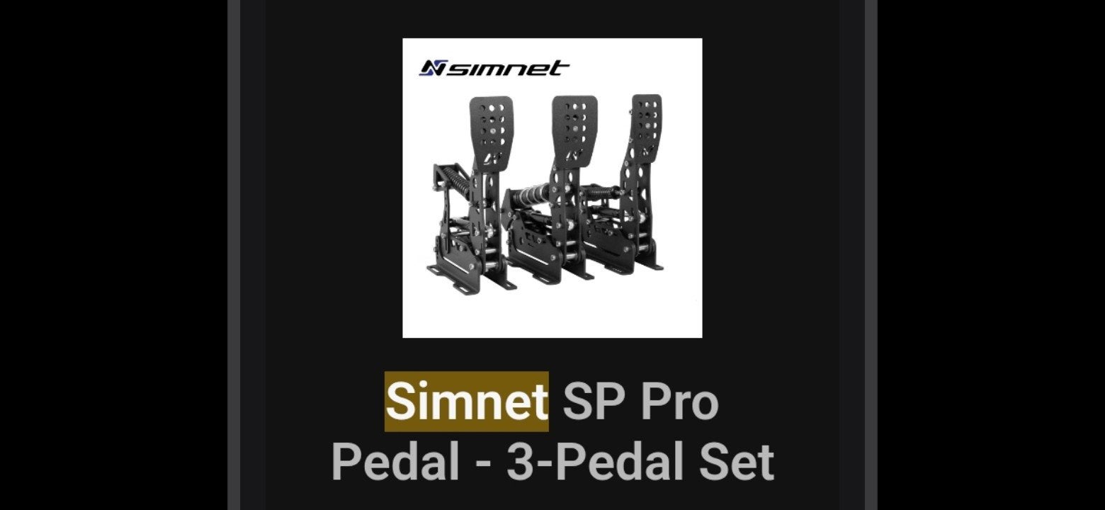 Simnet 3 pedals, Tickets & Billets