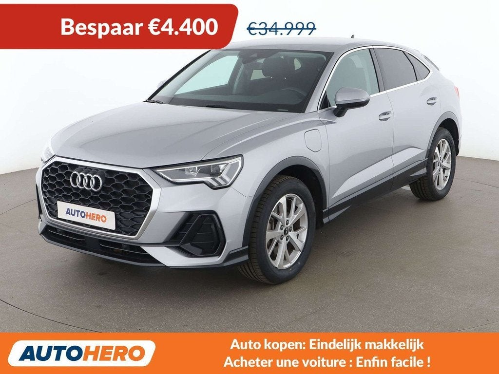 Audi Q3 45 TFSIe (bj 2021, automaat), Auto's, 245 pk, Stof, Gebruikt, Euro 6