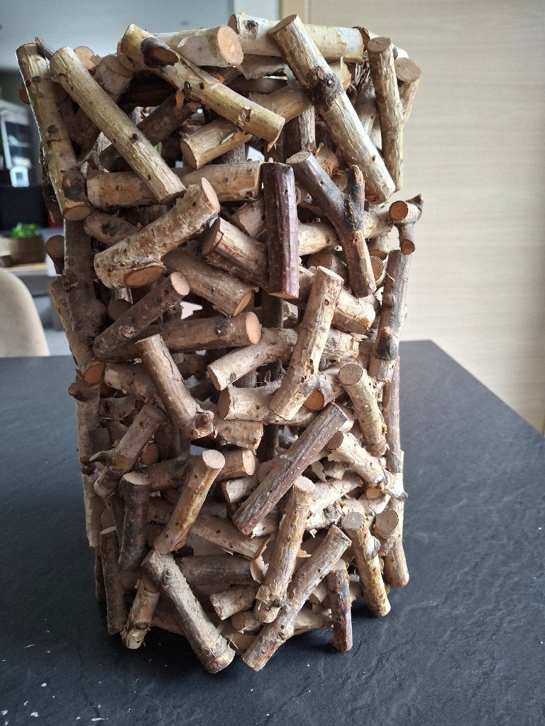 Met de hand gemaakte decoratievaas, Ophalen