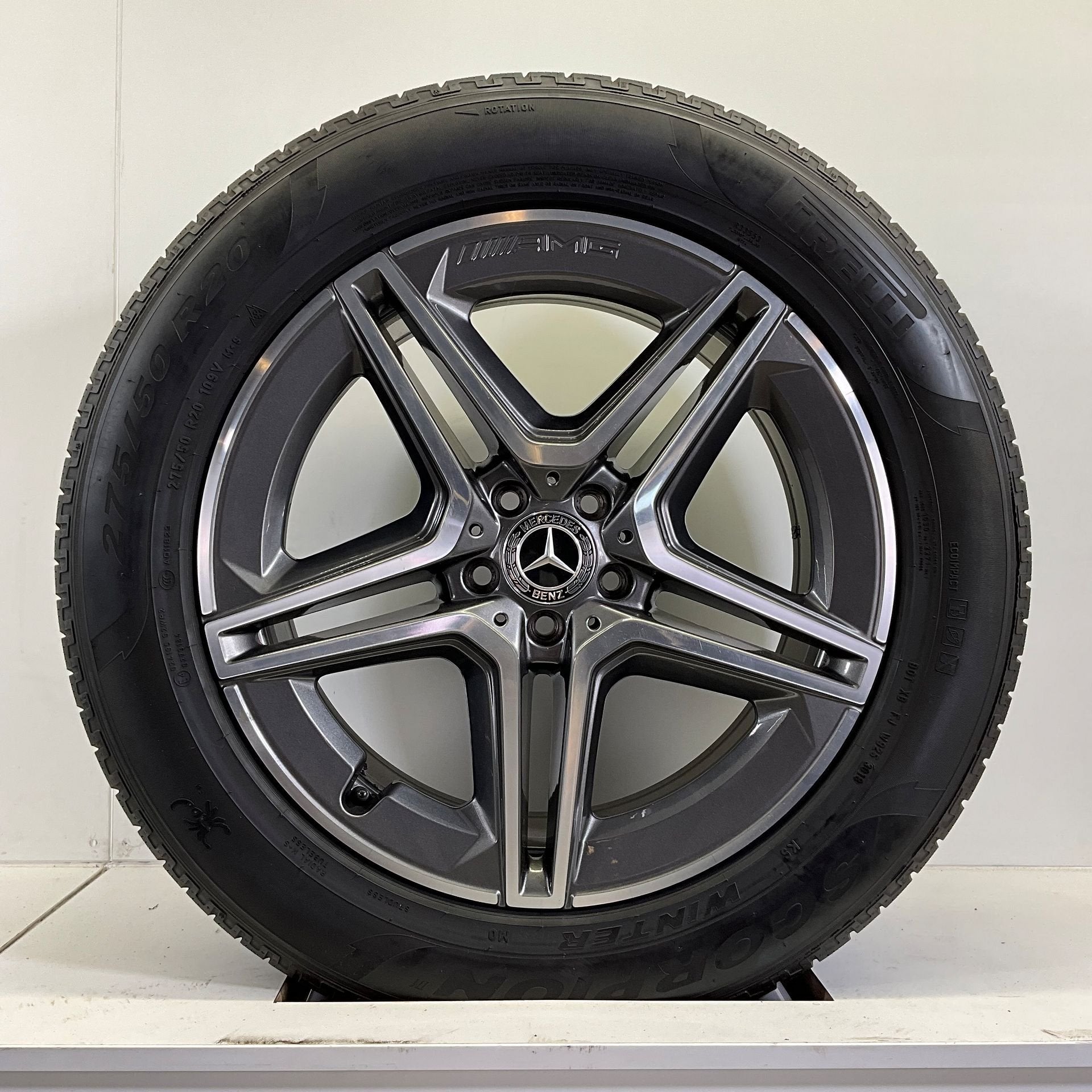 MERCEDES GLE KLASSE SET VELGEN + WINTERBANDEN 20 INCH, Pneus et Jantes, Pneus hiver, Véhicule de tourisme, 275 mm