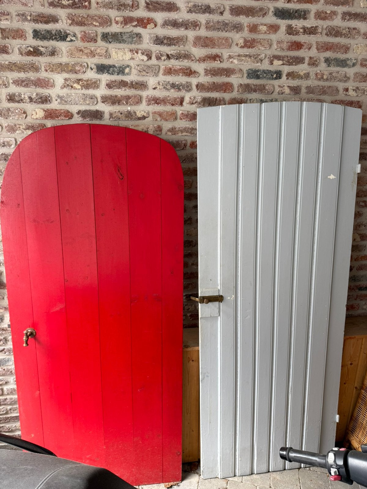 2 rustieke deuren, Doe-het-zelf en Bouw, Deuren en Vliegenramen, Ophalen, Zo goed als nieuw