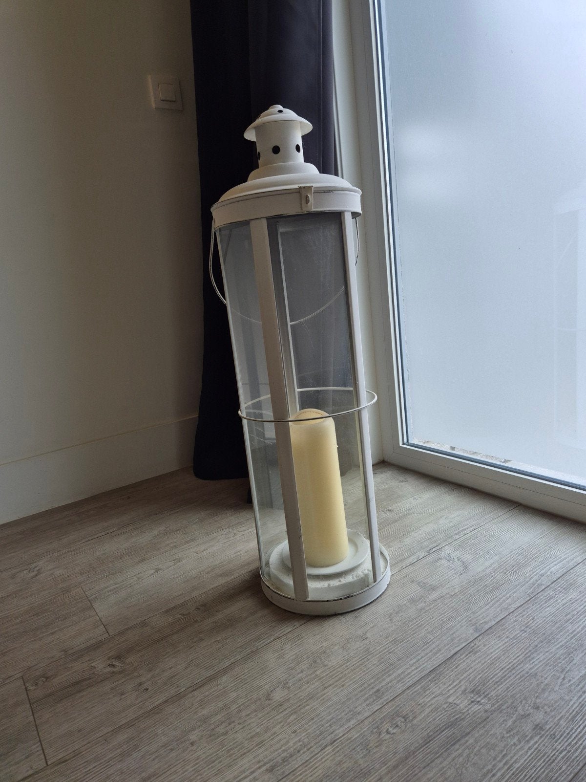 Lanterne style maritime avec bougie, Enlèvement, Bougie