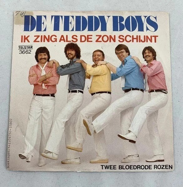 Les Teddy Boys que je chante quand le soleil brille/Deux ros, CD & DVD, Vinyles | Néerlandophone, 7 inch, Autres types, Envoi