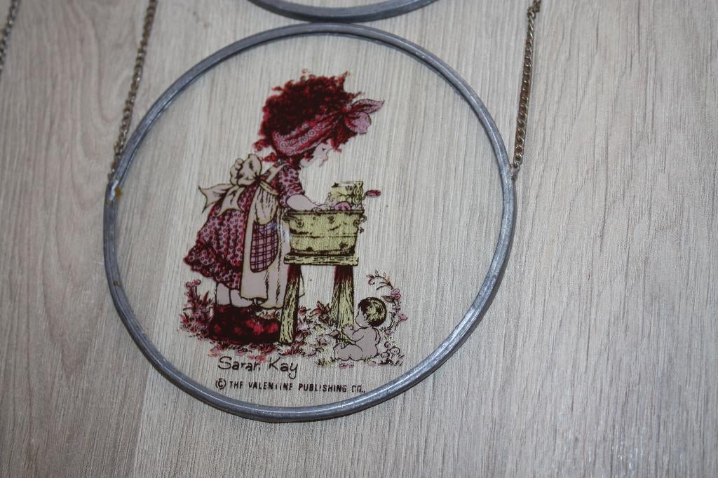 Sarah Kay The Valentine publishing , Australia glas in lood, Ophalen of Verzenden, Huis en Inrichting