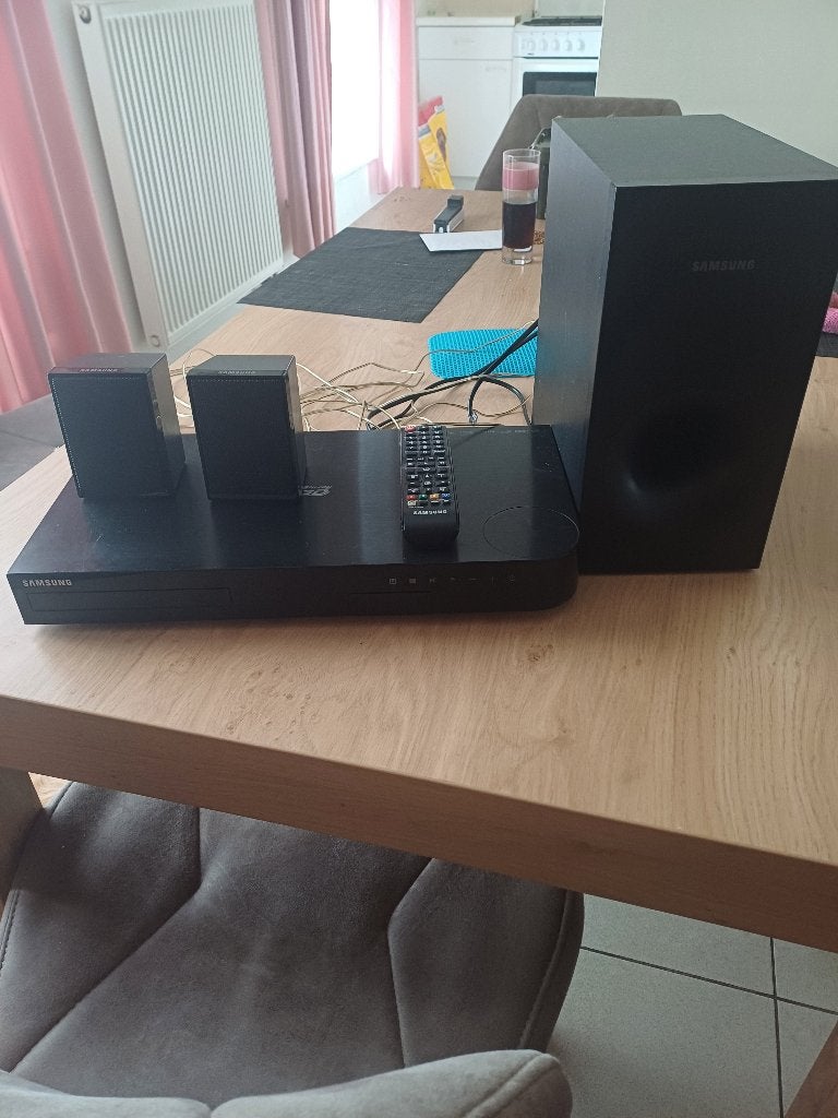 Samsung dvdspeler met subwoofer, Ophalen, Zo goed als nieuw, Dvd-speler, Samsung