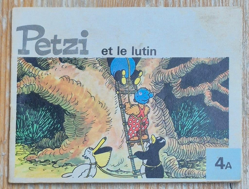 Petzi et le lutin 4A eo pub Cadbury 1969 Hansen, Livres, Enlèvement ou Envoi, Une BD, Utilisé, Hansen