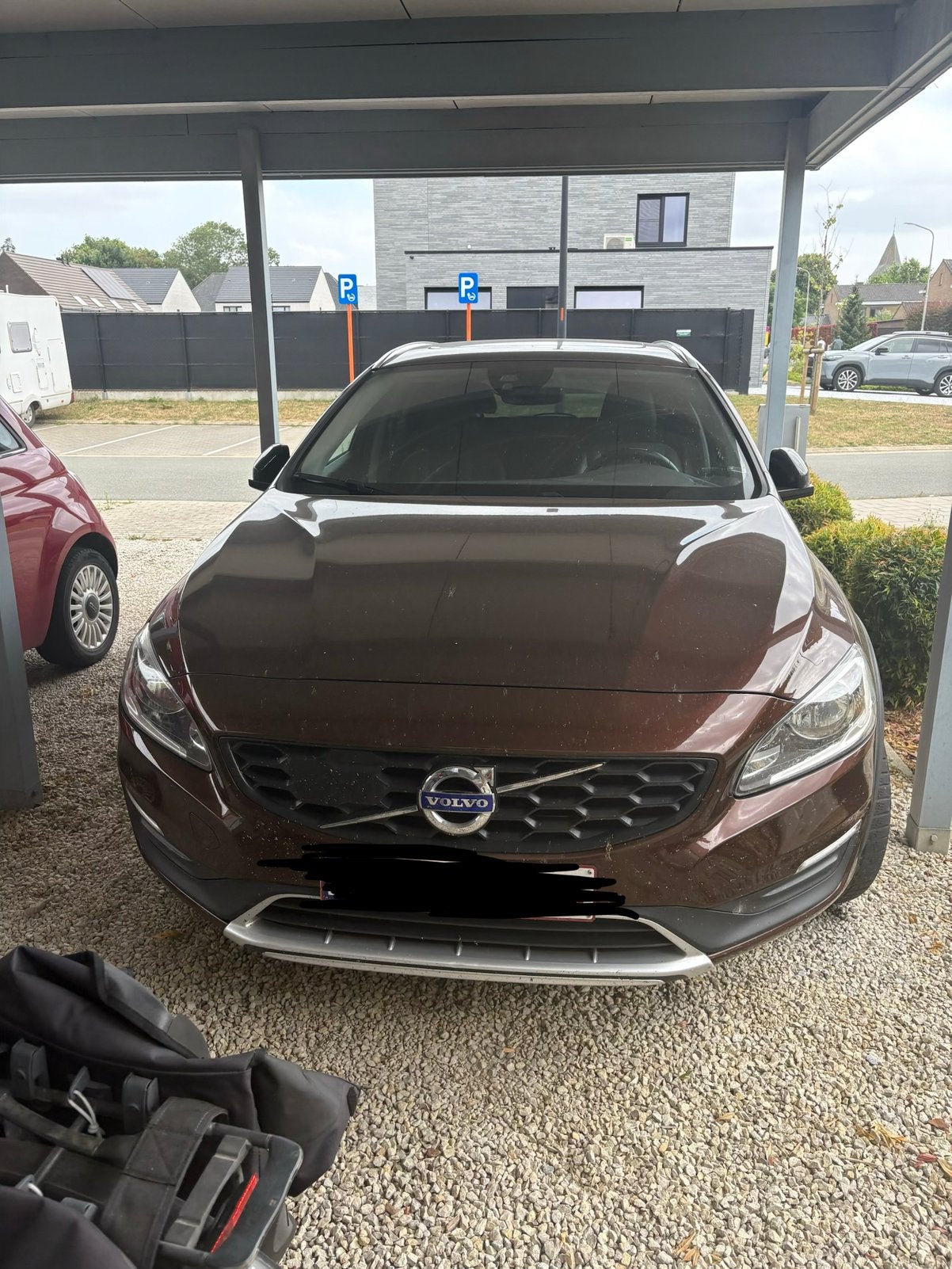 Volvo V60 Cross Country te koop, Auto's, Volvo, Bruin, Leder, 5 deurs, Particulier