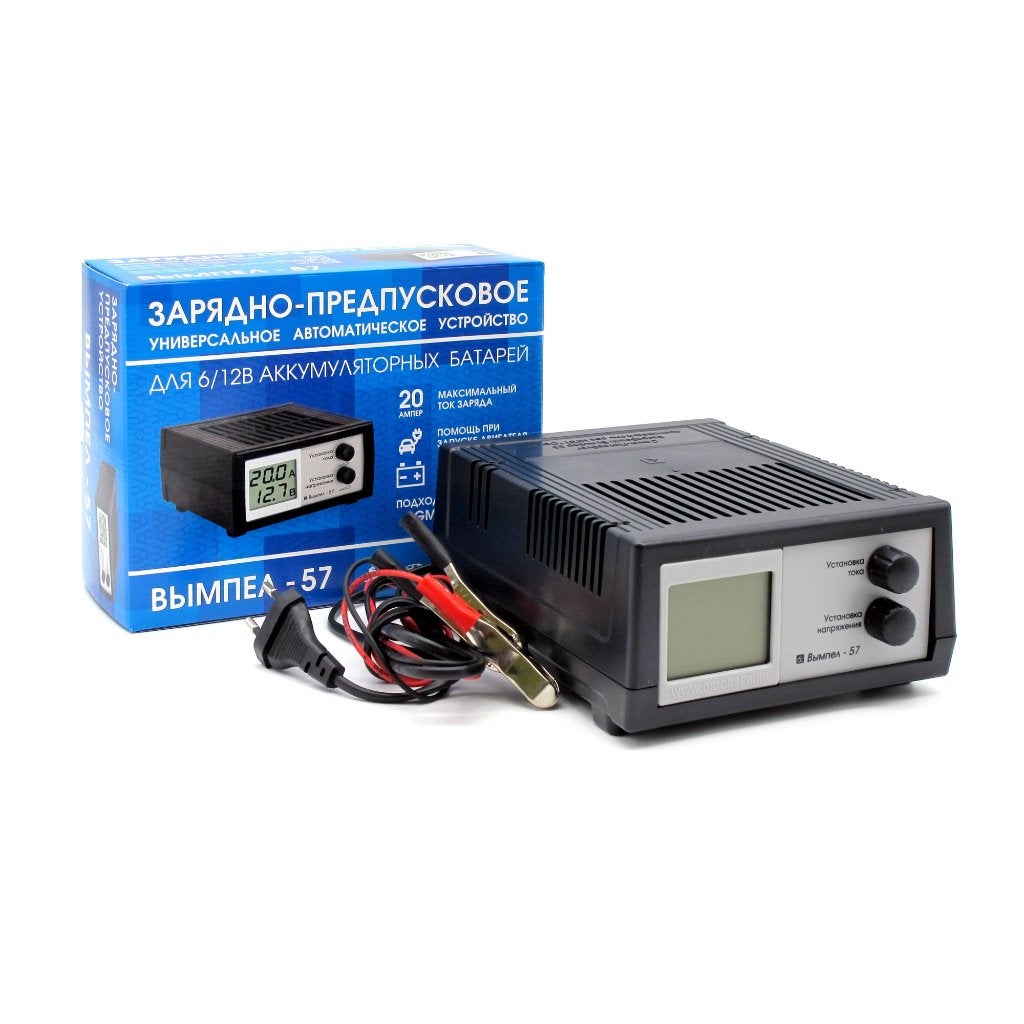 Nieuwe Vympel-57 acculader 6/12 V – 20 A, Auto diversen, Ophalen of Verzenden, Nieuw