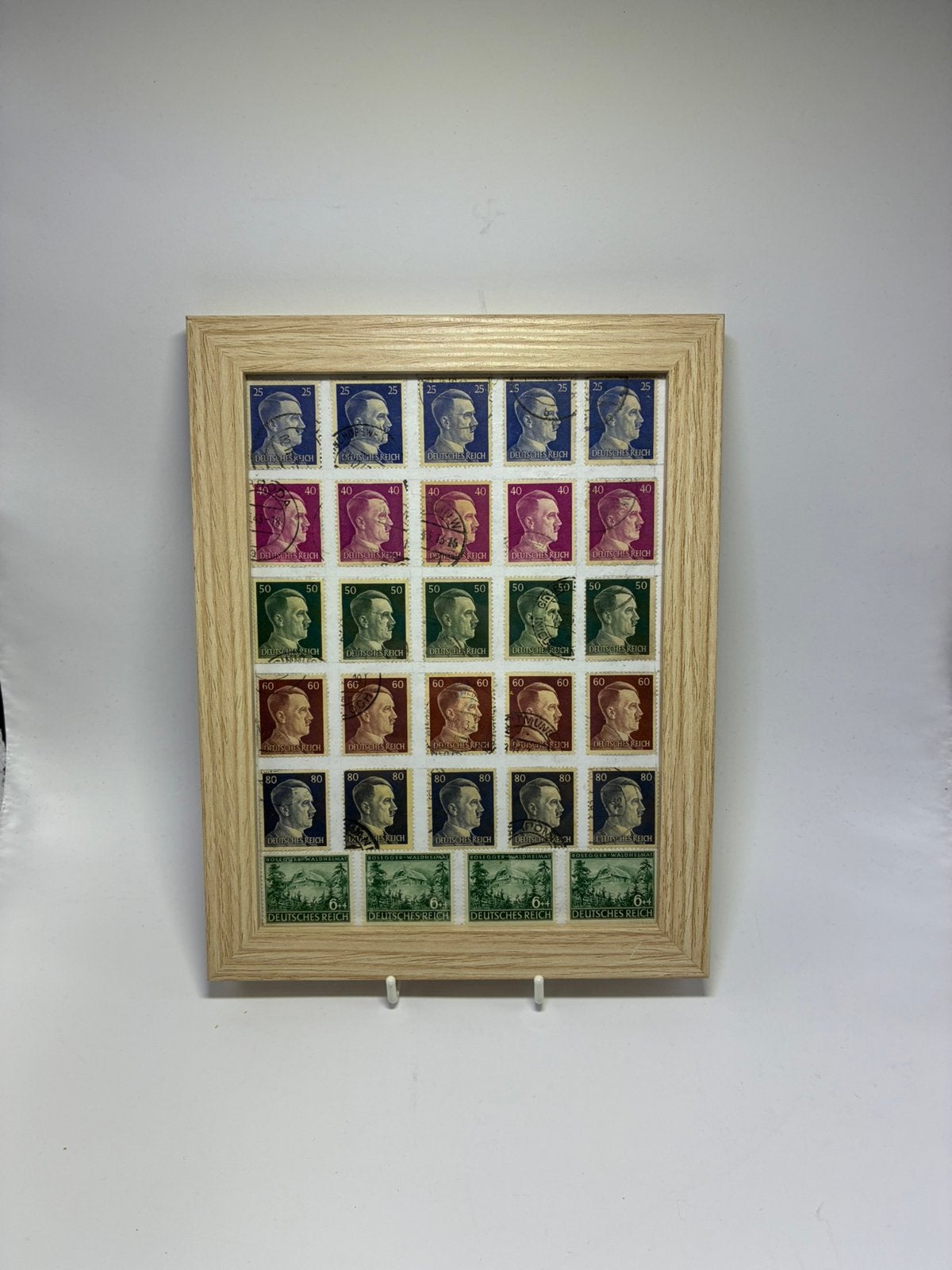 Timbres de la Seconde Guerre mondiale, Enlèvement ou Envoi