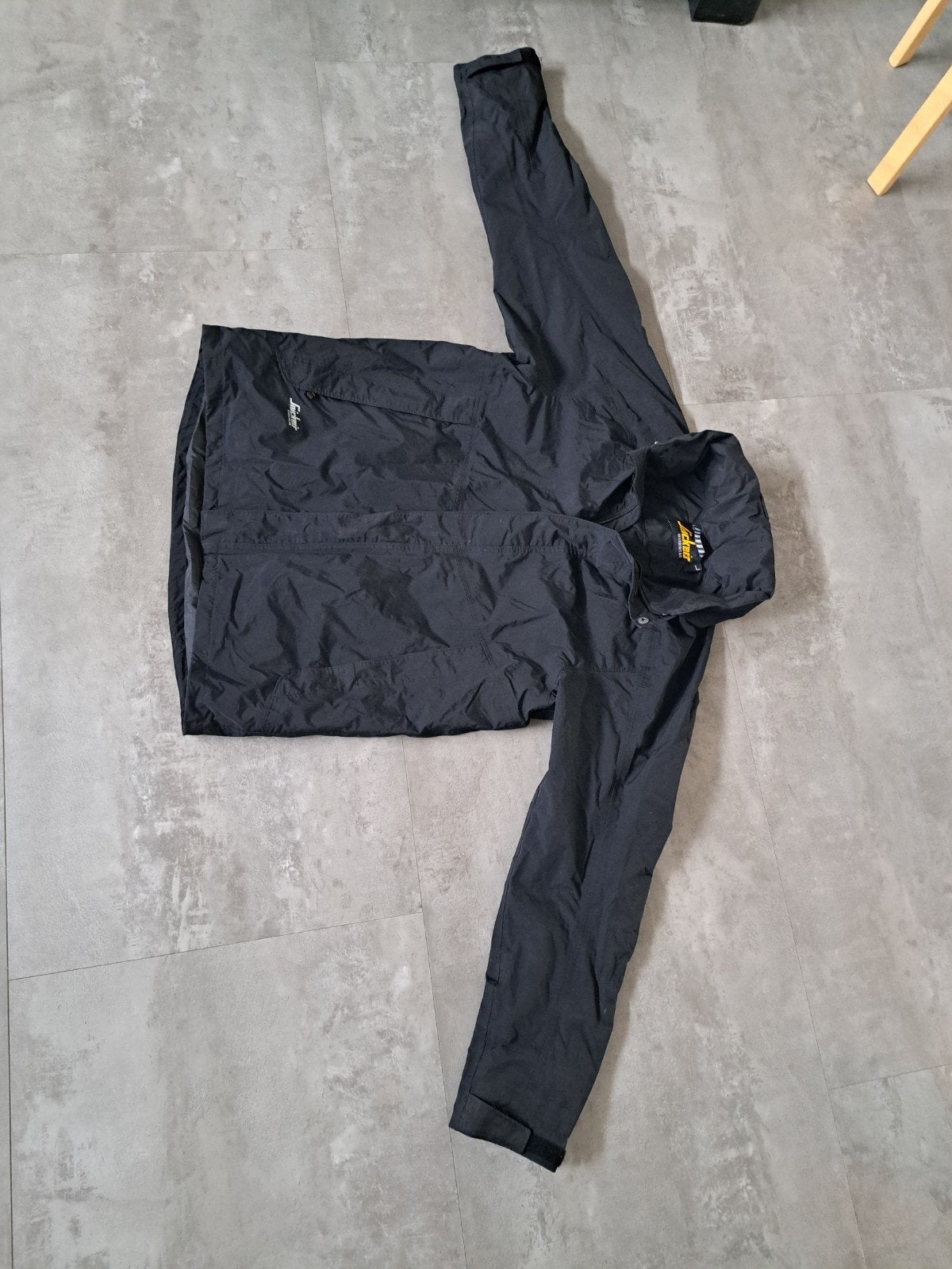 Imperméable Snickers, grand, noir, Enlèvement ou Envoi, Taille 52/54 (L), Noir