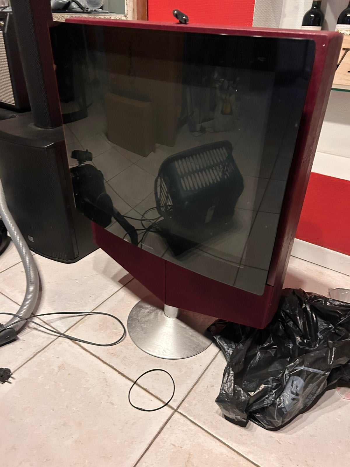 Vds : TV 4:3 Bang et Olufsen pied rotatif, Audio, Tv en Foto, Ophalen, Gebruikt