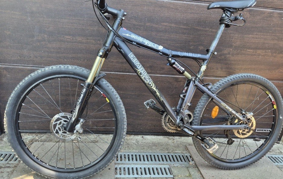 MTB ROCKRIDER FULL SUSPENSION, Fietsen en Brommers, Fully, Ophalen