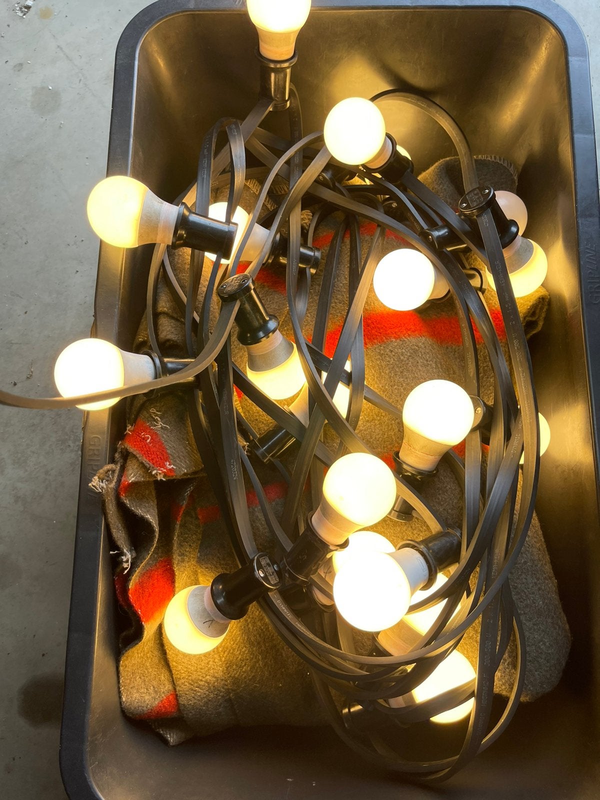 Tuinverlichting, Tuin en Terras, Kunststof, Gebruikt, Minder dan 50 watt, Ophalen of Verzenden