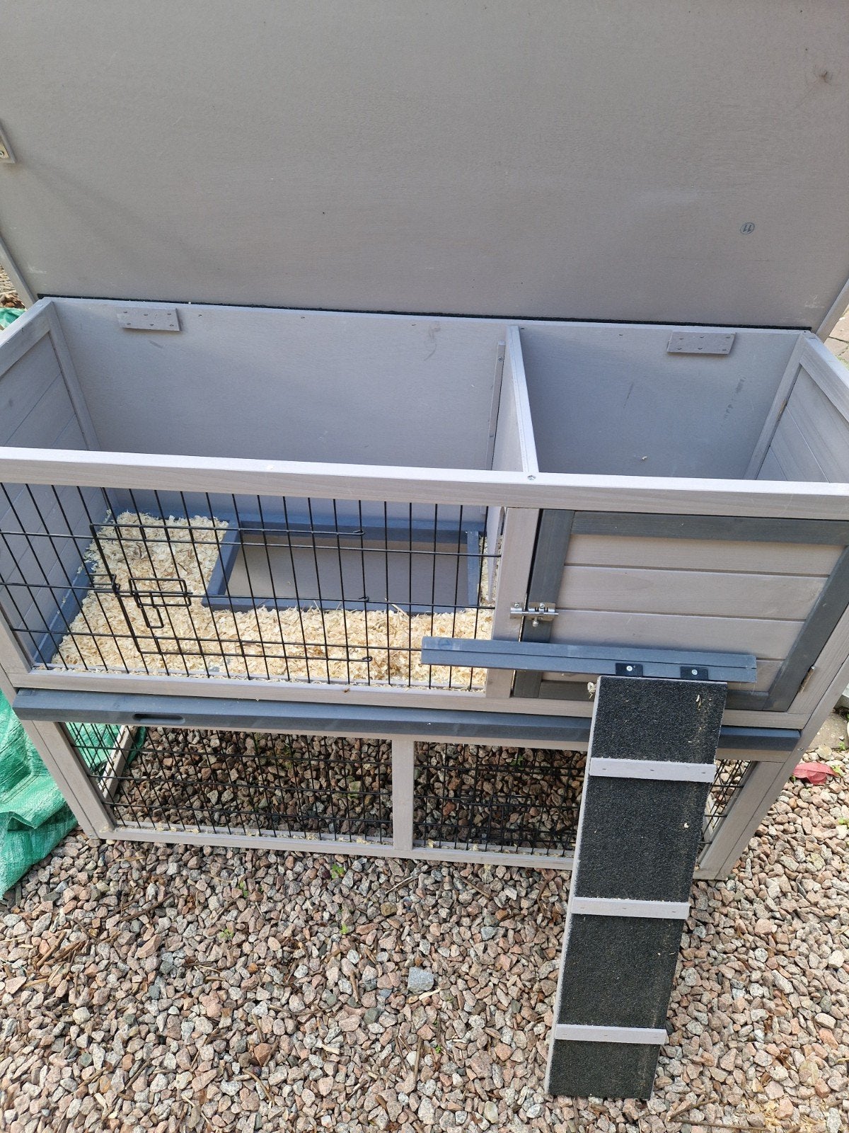 konijnenhok, Animaux & Accessoires, Rongeurs & Lapins | Cages & Clapiers, Enlèvement ou Envoi, Comme neuf, Niche, Lapin