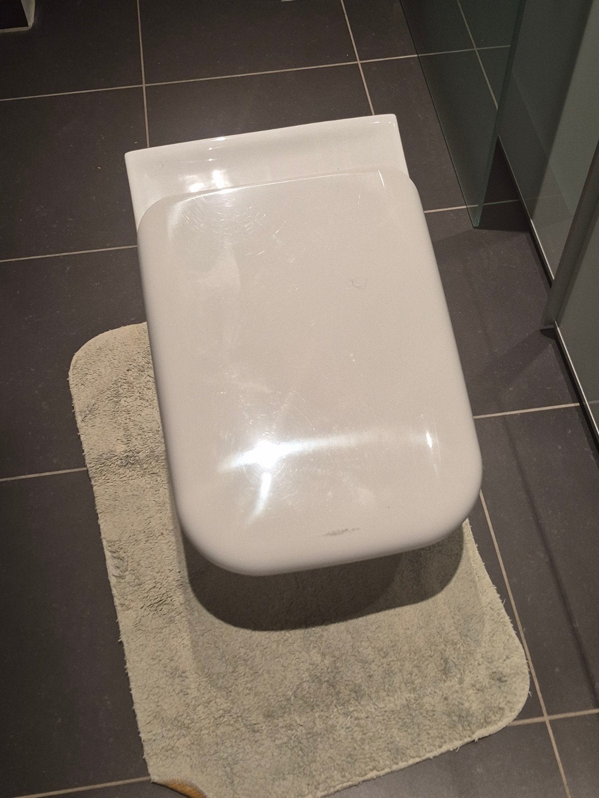 Degelijke wc-pot hangtoilet Sfinx van 2004, Ophalen, Gebruikt, Toilet