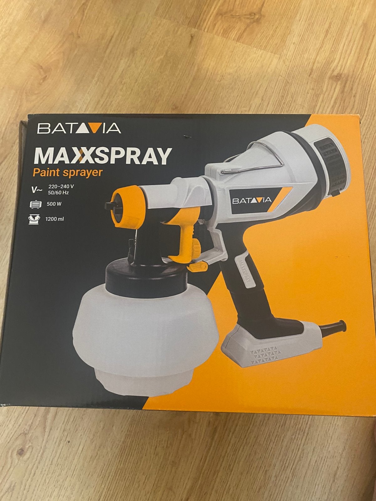 Elektrische verfpistool nieuw, Doe-het-zelf en Bouw, Ophalen, Zo goed als nieuw, Verfspuit of Verfpomp