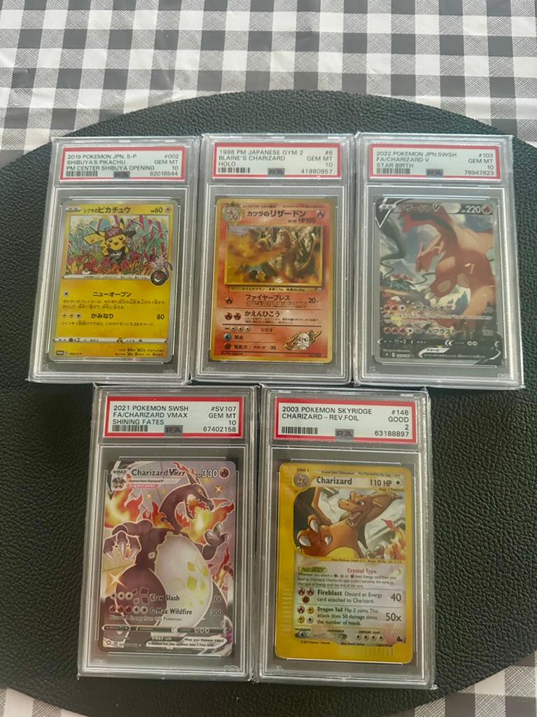 Pokemon PSA slabs, Hobby en Vrije tijd, Ophalen, Zo goed als nieuw