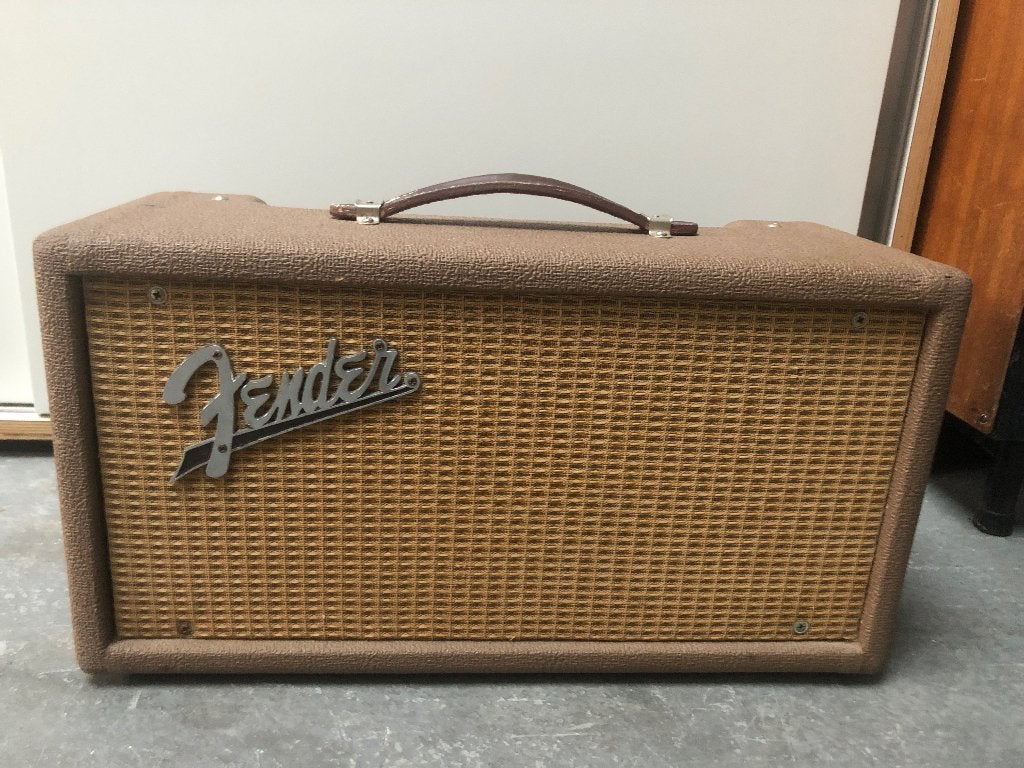 Fender Brownface Reverb Reverbtank 1963, Ophalen of Verzenden, Gebruikt, Reverb